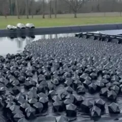 ICOS deployment of floating cover