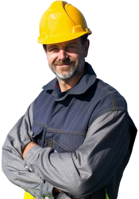 Contact Connectum, a solar technician smiling friendly